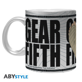 ONE PIECE - Mug - 320 ml - Luffy Gear 5th - subli silver x2