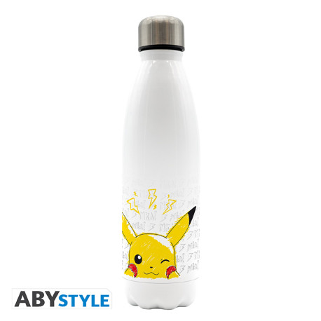 POKEMON - Bouteille d'eau isotherme - Pikachu Griffonné