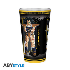 DRAGON BALL - Verre XXL - 400 ml - DBZ/Invasion Saiyans - bo&icirc;te x2
