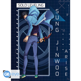 SOLO LEVELING - Poster Chibi 52x38 - Jinwoo Arise