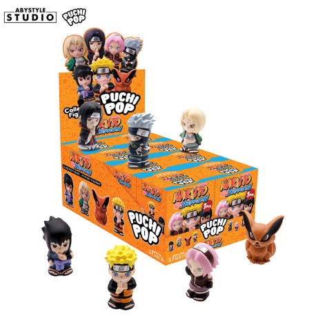 NARUTO SHIPPUDEN - Figurine Puchipop Wave 1 x8 - Abysse Corp