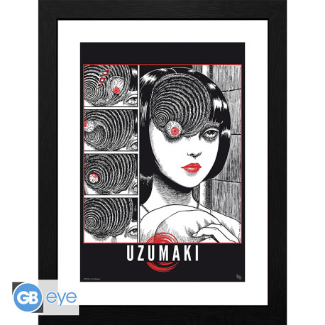 UZUMAKI - Tirage encadré "Uzumaki" (30x40) x2