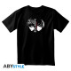 DEATH NOTE - Tshirt noir unisexe - L & Light