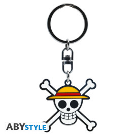 ONE PIECE - Porte-cl&eacute;s - Skull Luffy X4