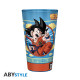 DRAGON BALL - Large Glass - 400ml - Goku & the Flying Nimbus - box x2