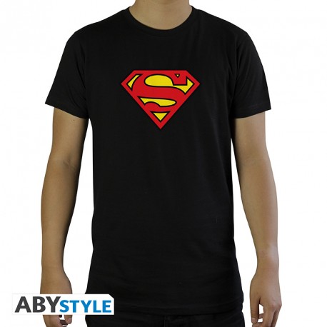 DC COMICS - Tshirt "Logo Superman" homme MC black- basic