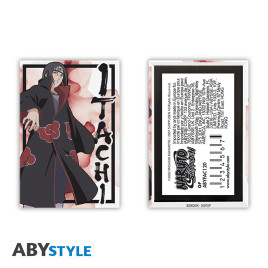 NARUTO SHIPPUDEN - Aimant Standard - Itachi Uchiwa x4